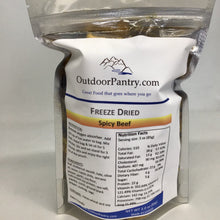 Freeze Dried Spicy Ground Beef - OutdoorPantry.com