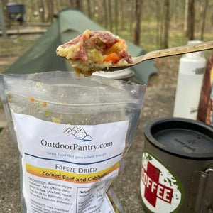 Freeze Dried Corned Beef and Cabbage - OutdoorPantry, Inc