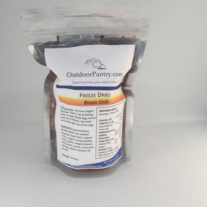 Freeze Dried Bison Chili - OutdoorPantry.com