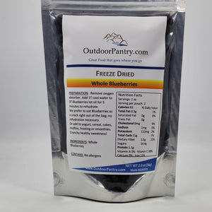 Freeze Dried Blueberries - OutdoorPantry.com